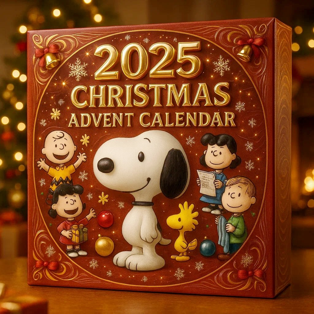 Peanuts adventskalender 2025