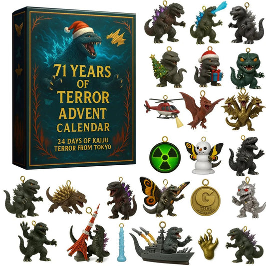 71 Jaar Godzilla Terror adventskalender 2025